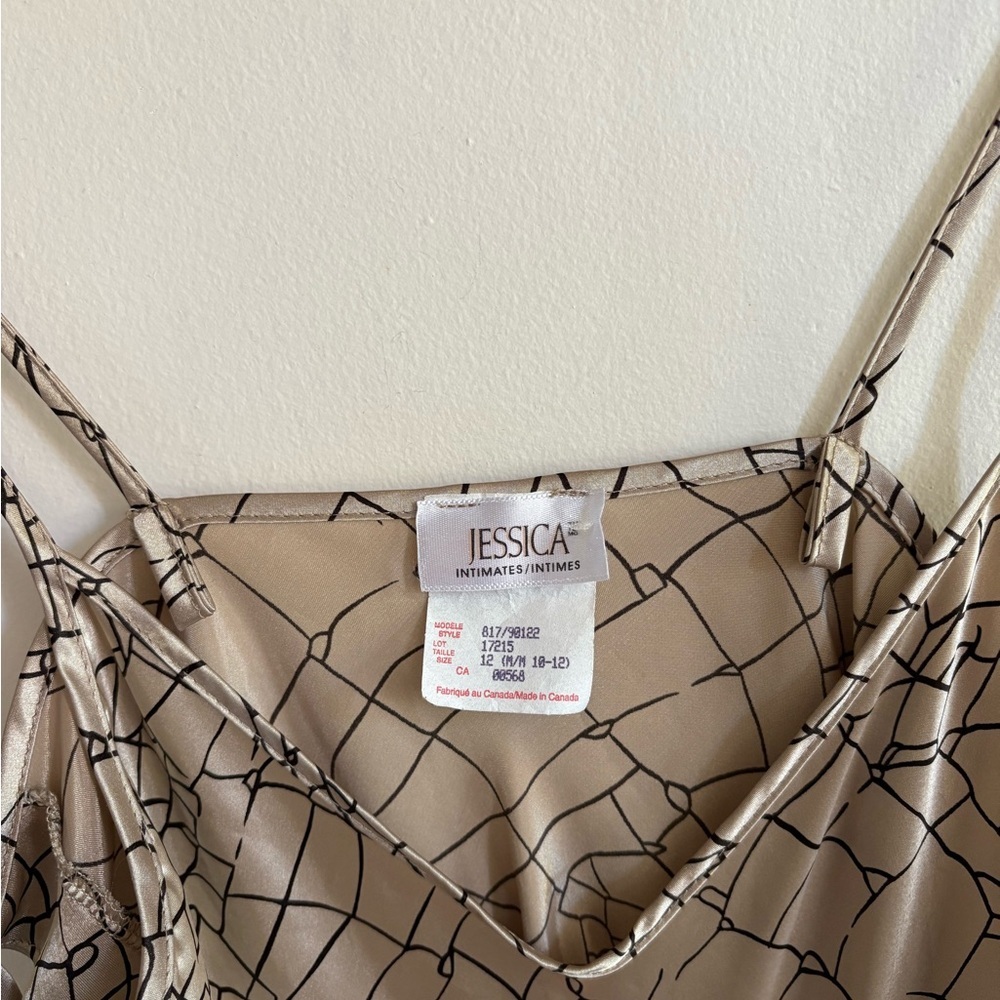 Vintage maxi slip dress (M) - Picture 8 of 8